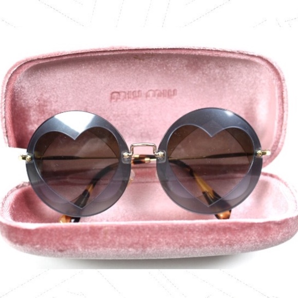Download Miu Miu Accessories | Miu Miu Smu Layered Heart Round ...